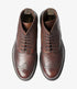 Loake Bedale Oxblood Grain Brogue Derby Boots | Handmade Men's Boots