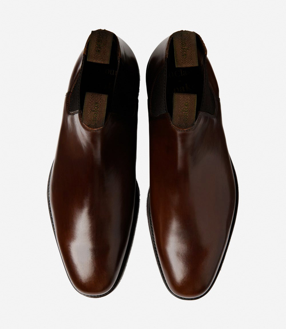 Loake Emsworth Dark Brown Chelsea Boots 