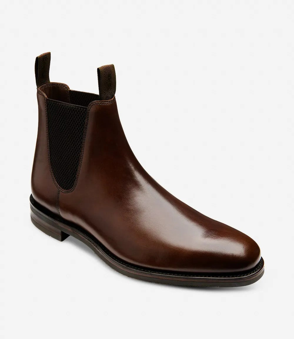 Loake Emsworth Dark Brown Chelsea Boots 