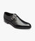Loake Medway Black Calf Leather Monk Strap Shoes 