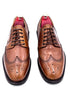 Black Full Brogue Dress Shoes with Dainite Sole | Oscar William