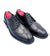 Black Full Brogue Dress Shoes with Dainite Sole | Oscar William