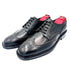 Black Full Brogue Dress Shoes with Dainite Sole | Oscar William
