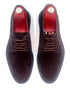 Oscar William Dark Brown Suede Derby Shoes