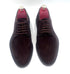 Oscar William Dark Brown Suede Derby Shoes