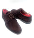 Oscar William Dark Brown Suede Derby Shoes