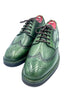 Green Patina Brogue Shoes | Handmade by Oscar William