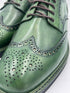 Green Patina Brogue Shoes | Handmade by Oscar William