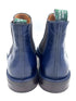 Oscar William Navy Blue Chelsea Boots Studded Sole