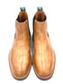 Oscar William Tan Patina Chelsea Boots | Hand-Painted Leather