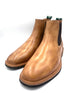 Oscar William Tan Patina Chelsea Boots | Hand-Painted Leather