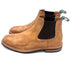 Oscar William Tan Patina Chelsea Boots | Hand-Painted Leather