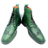 Green Patina Brogues | Handmade by Oscar William