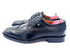 Black High Shine Royal Long Wing Brogues | Handmade by Oscar William