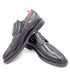 Royal Long Wing Brogue Shoes in High Shine Brown | Oscar William