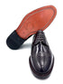 Royal Long Wing Brogue Shoes in High Shine Brown | Oscar William