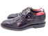 Royal Long Wing Brogue Shoes in High Shine Brown | Oscar William
