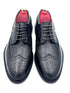 Royal Long Wing Brogue Shoes in Box Calf Leather | Oscar William