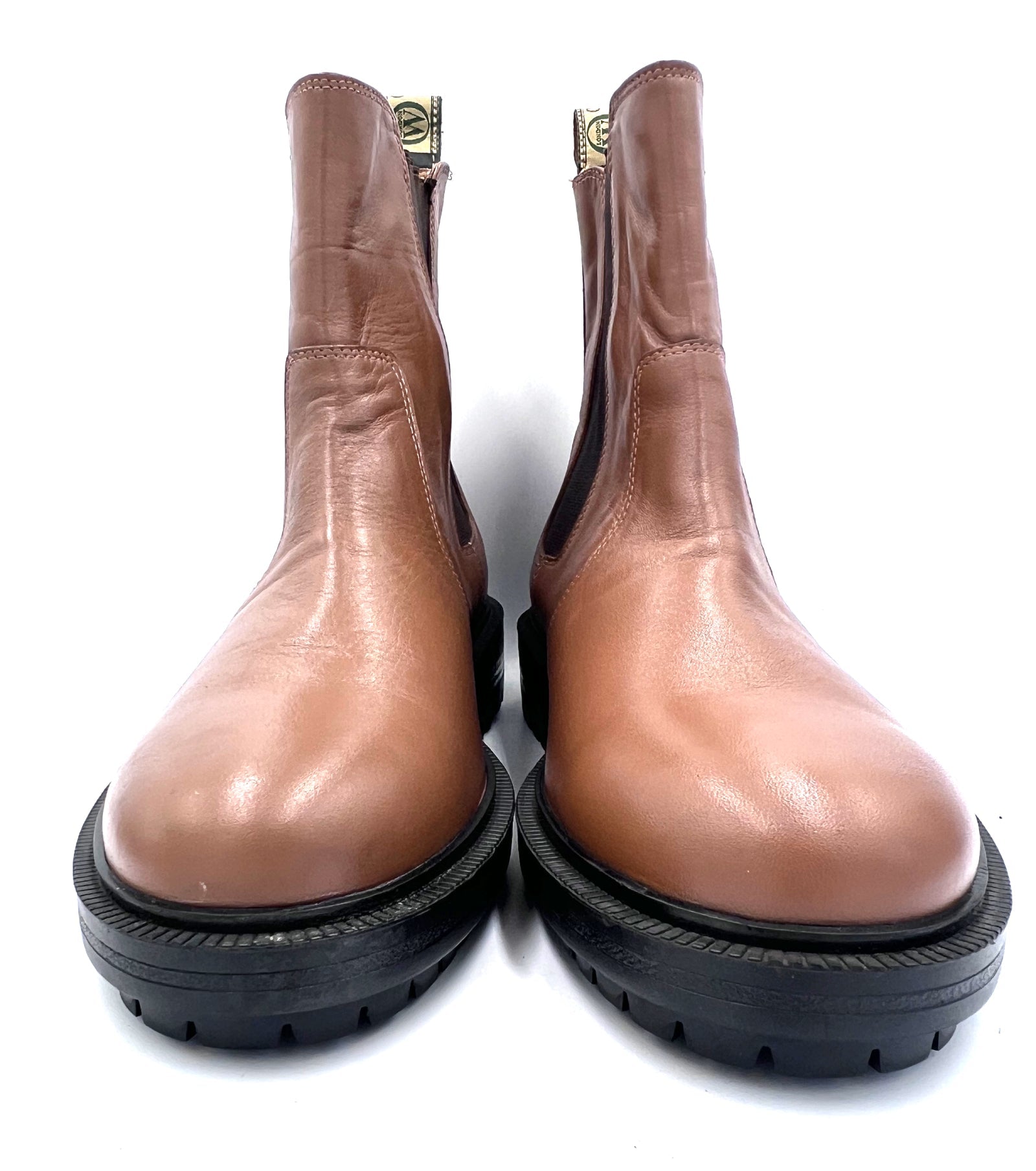 Oscar William Tan Chelsea Boots | Premium Leather & Rubber Sole