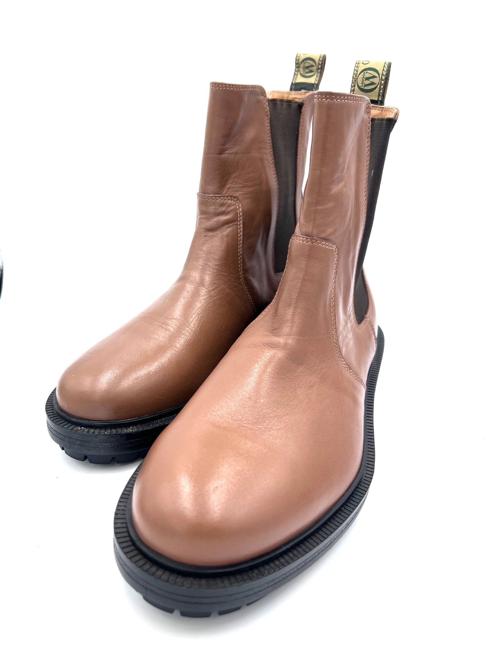 Oscar William Tan Chelsea Boots | Premium Leather & Rubber Sole