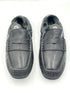Oscar William Black Soft Leather Loafers Front View