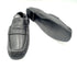 Oscar William Black Soft Leather Loafers Front View