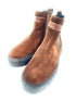 Oscar William Dark Brown Chelsea Boots Back Zip