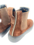 Oscar William Dark Brown Chelsea Boots Back Zip