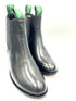 Oscar William Women's Chelsea Boots Black Leather with Leather Sole