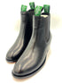 Oscar William Women's Chelsea Boots Black Leather with Leather Sole