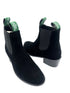 Oscar William Black Suede Chelsea Boots