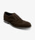 Loake Kerridge Dark Brown Suede Oxford Brogues