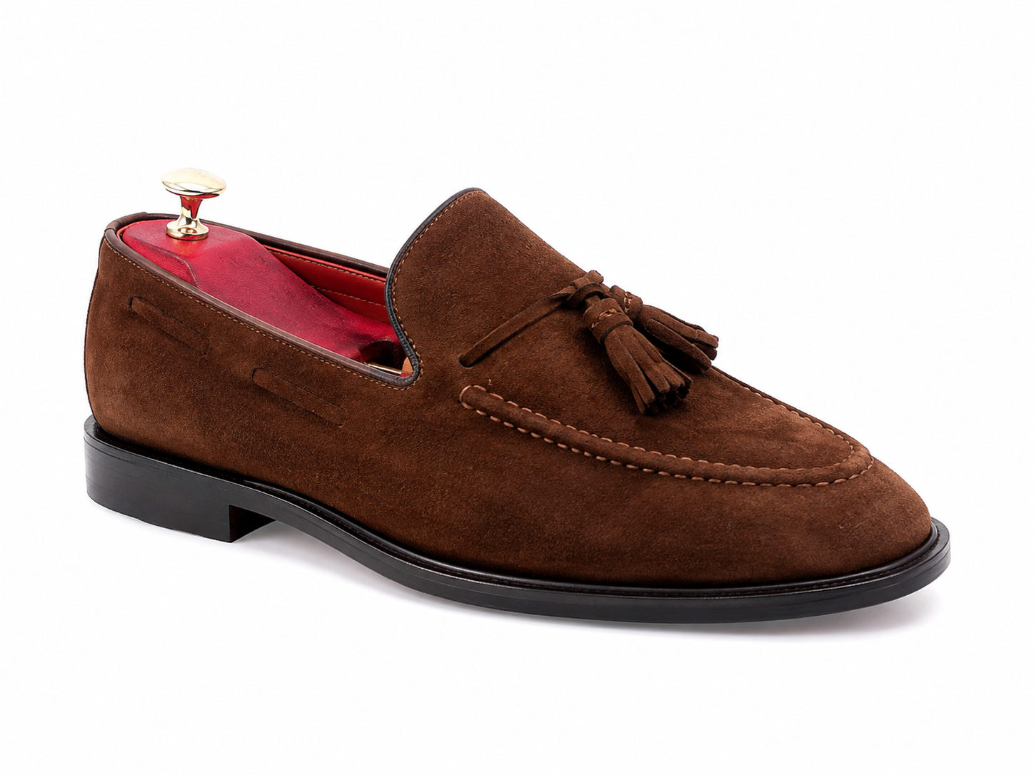 Oscar William Polo Brown Tassel Loafers