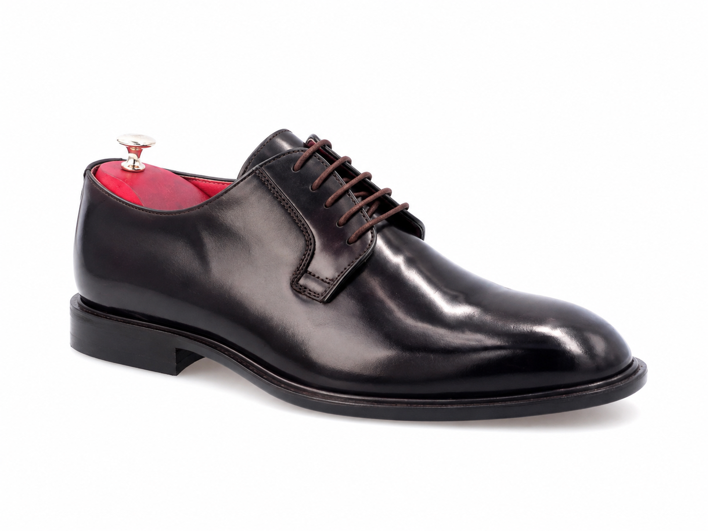 Oscar William Brown High Shine Derby Shoes