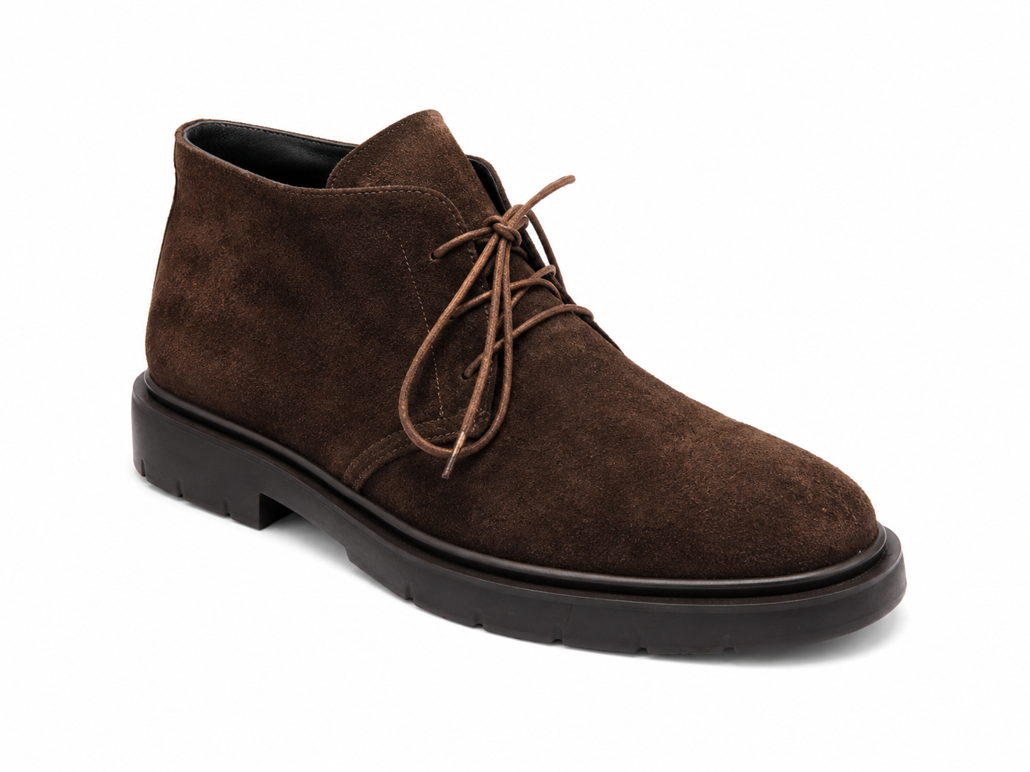 Oscar William Chukka Boot – Dark Brown Suede | Lightweight Sole
