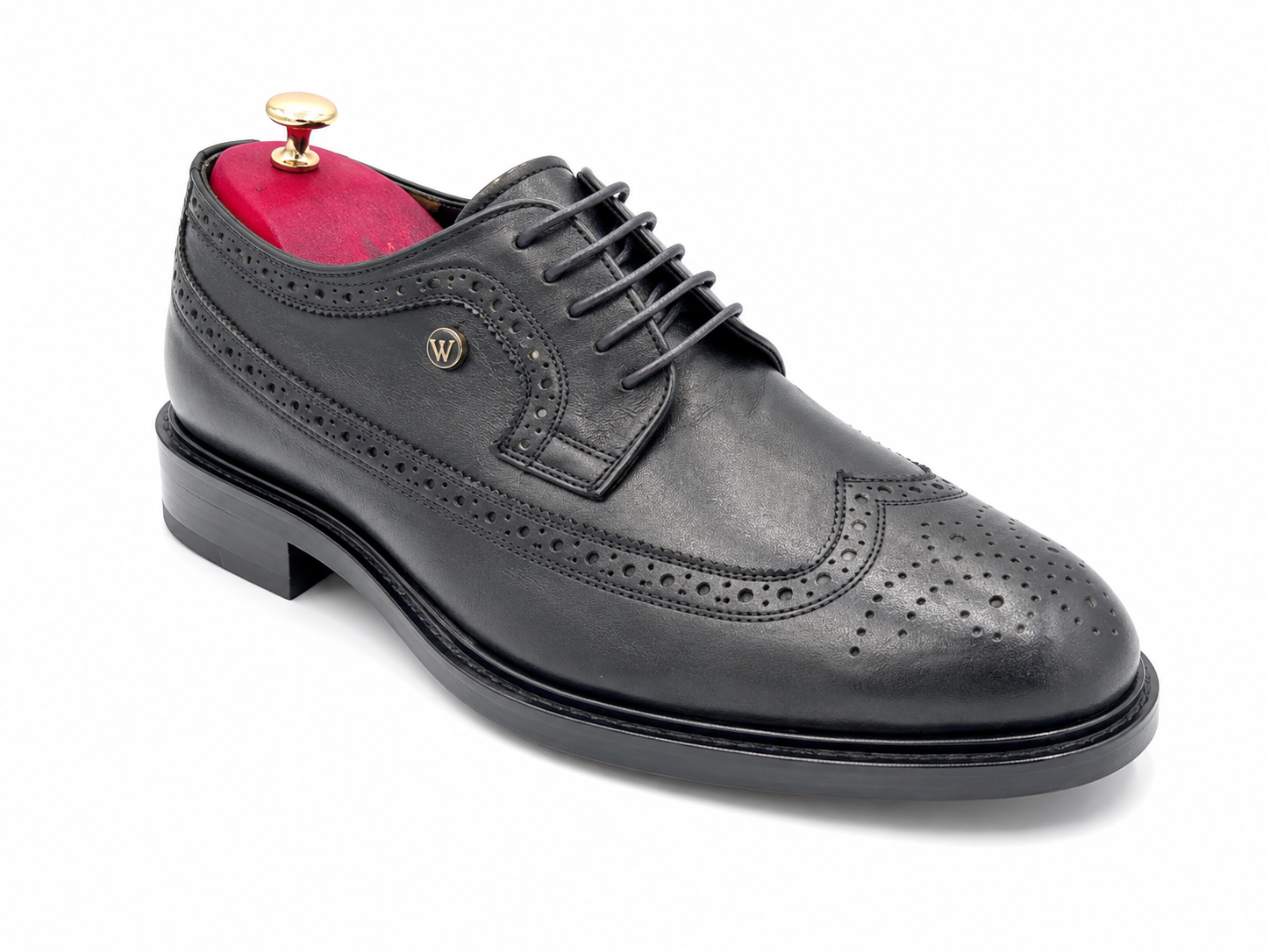 Oscar William Royal Long Wing Brogues – Box Calf Leather