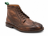 Oscar William Chocolate Brogue Boots