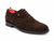 Oscar William Dark Brown Suede Brogues
