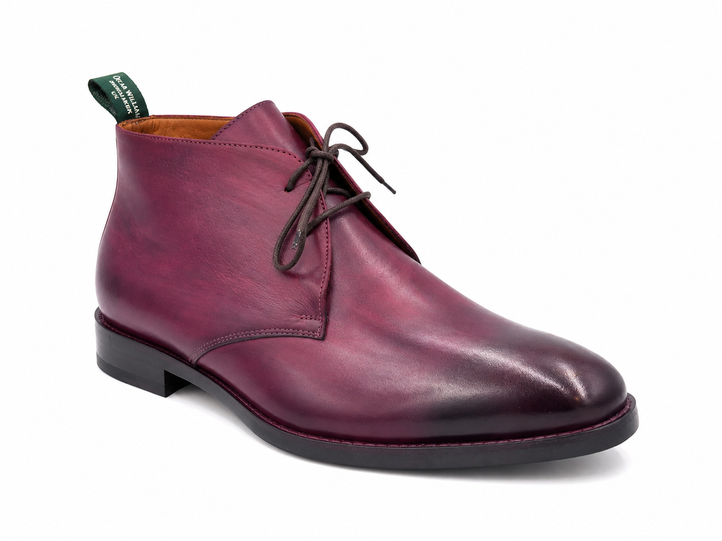 Oscar William Handcrafted Patina Chukka Boots