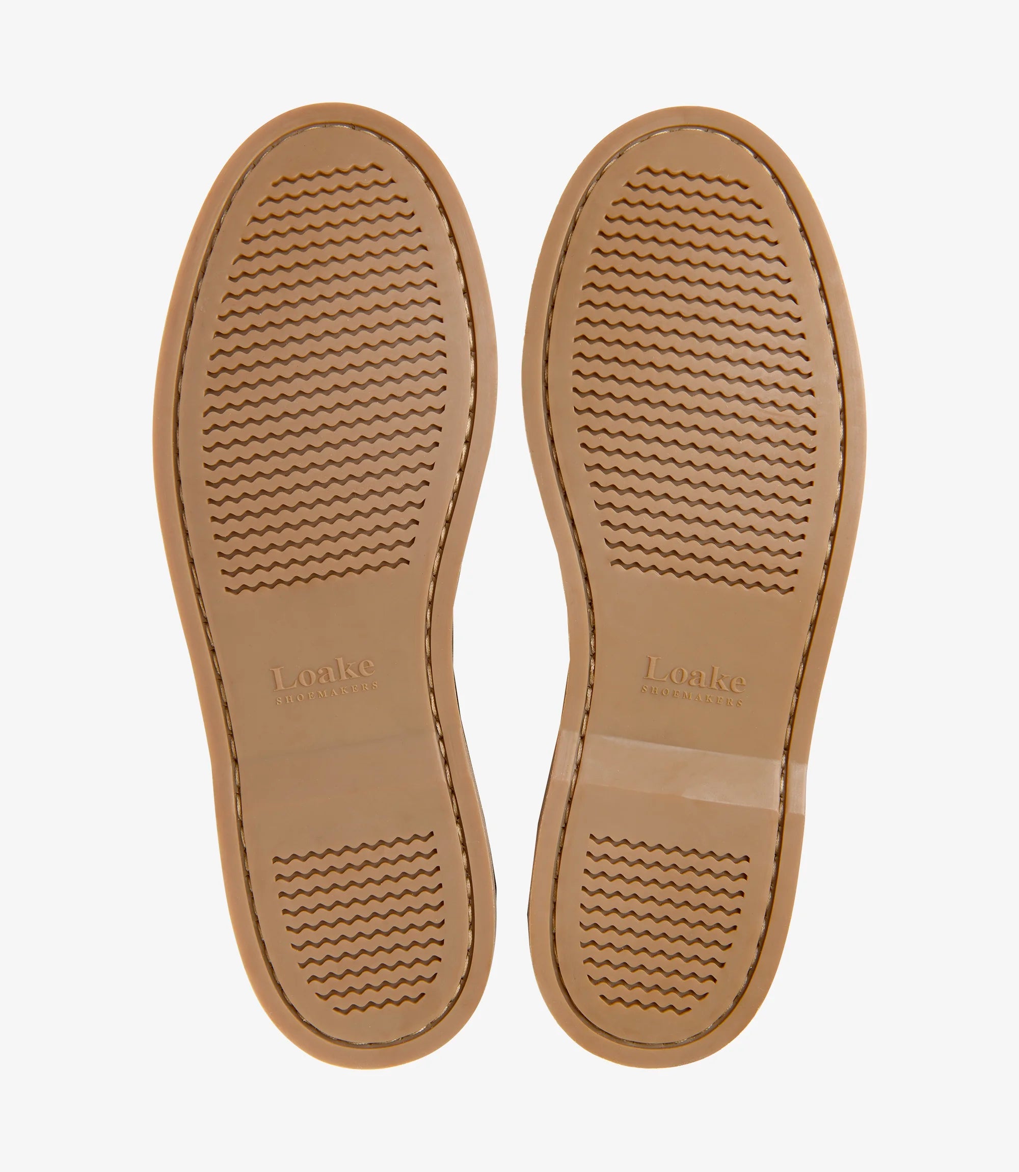 Loake Padstow Brown Oiled Nubuck Deck Shoes for Men