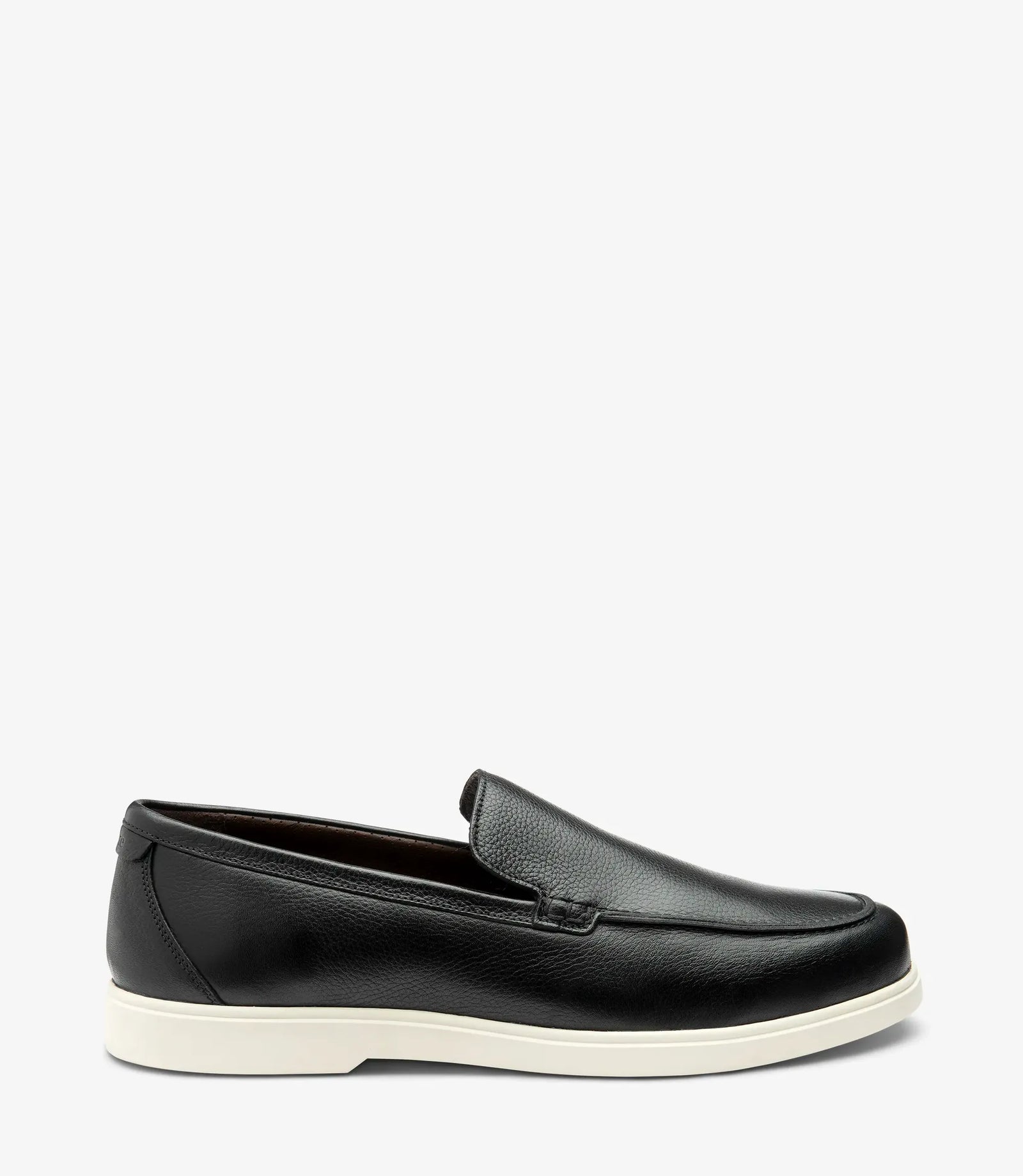 Loake Tuscany Anthracite Suede Loafers Side View