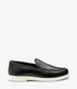 Loake Tuscany Anthracite Suede Loafers Side View