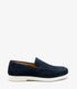 Loake Tuscany Navy Suede Loafers Side View