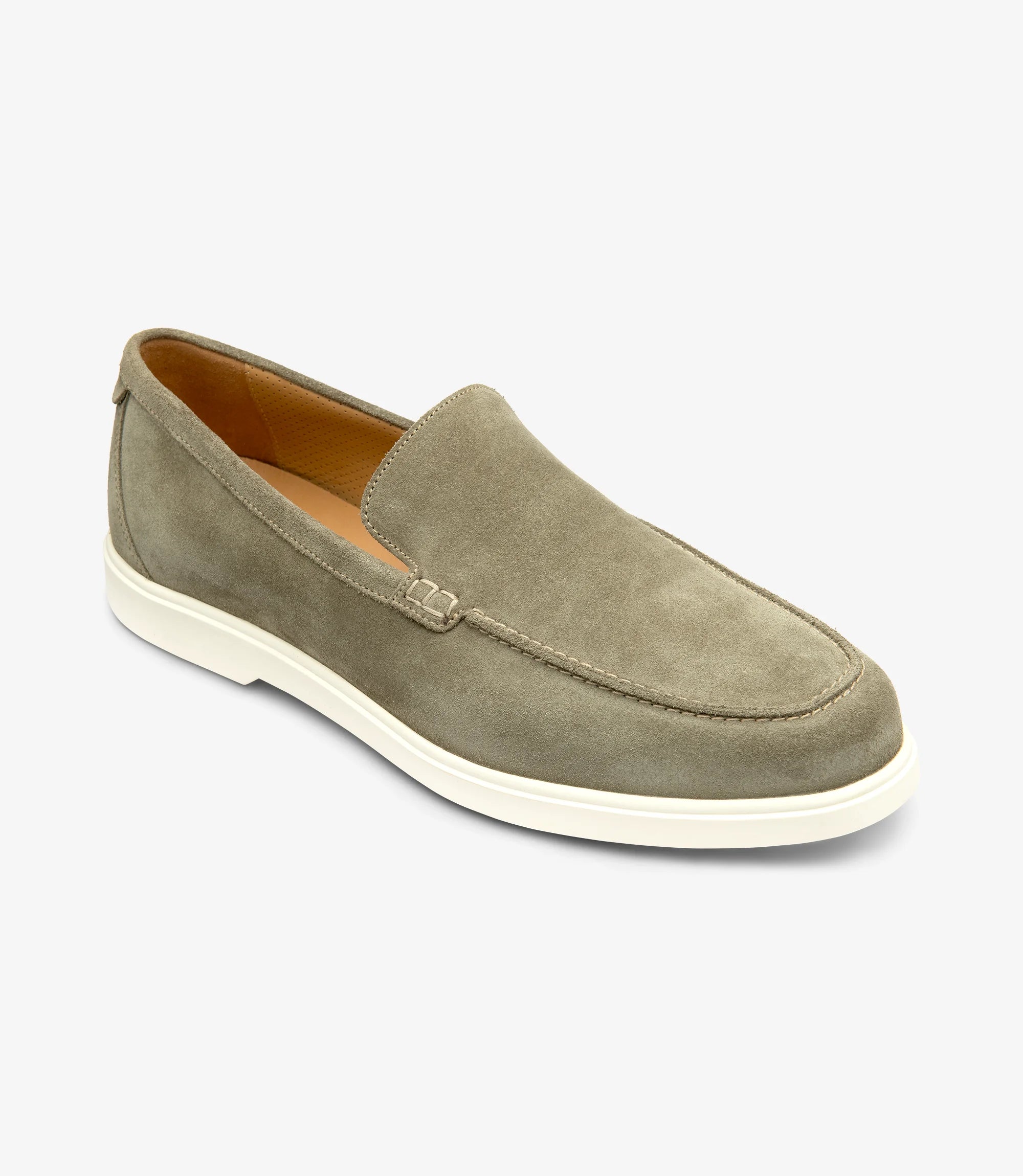 Loake Tuscany Pistachio Suede Loafers